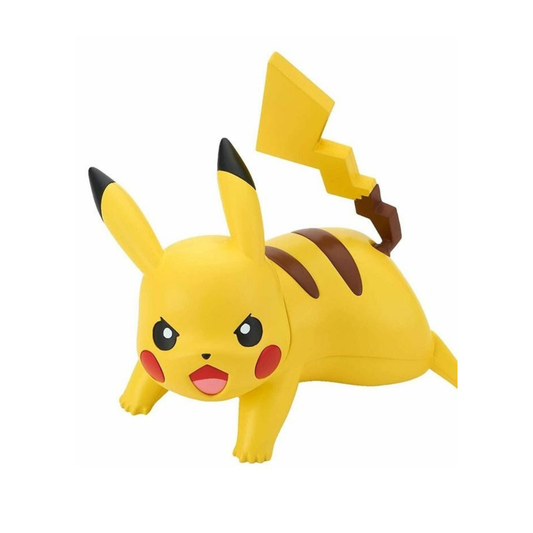 Model Kit - Pikachu (Battle Pose) - Pokemon - Quick Model Kit - Bandai