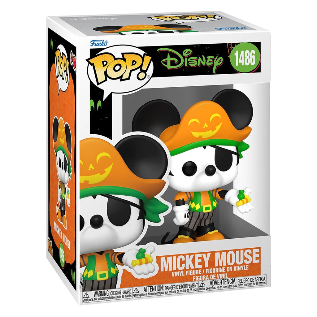 Mickey Pirata 1486 - Disney Halloween - Funko Pop