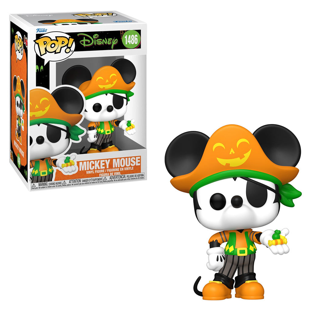 Mickey Pirata 1486 - Disney Halloween - Funko Pop